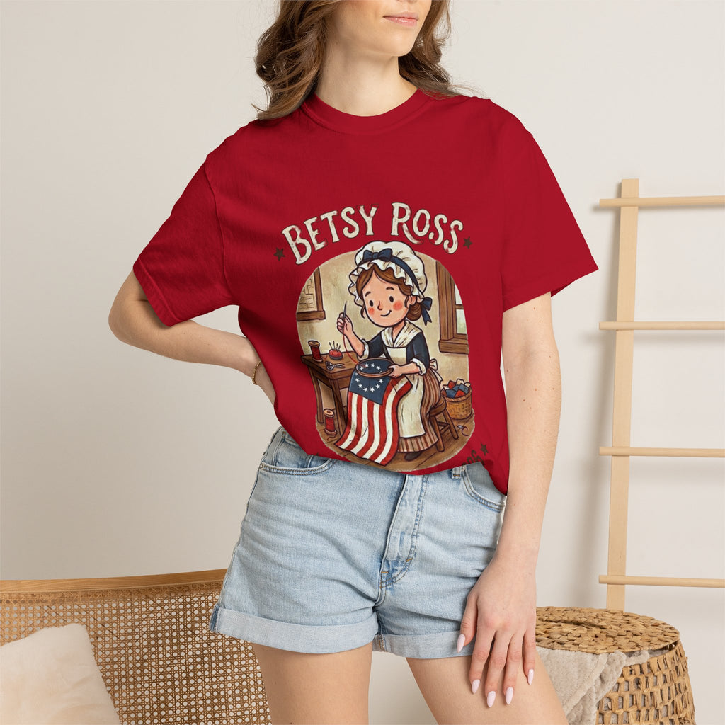 Betsy Ross T-Shirt — America 1776–2026 Vintage Patriotic Tee