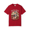 America 250 Years Truck Illustration T-Shirt | Patriotic Semi-Truck Graphic